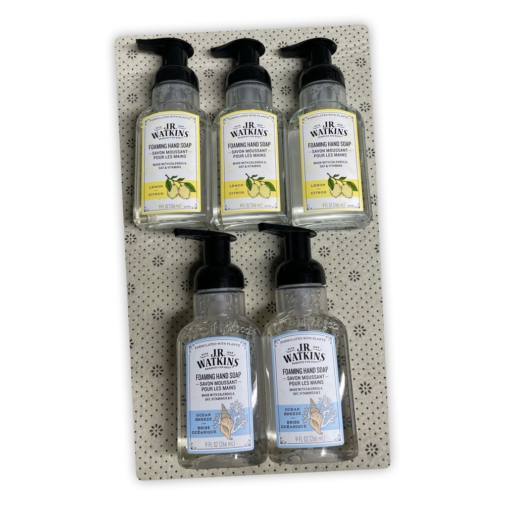 JR Watkins Foaming Hand Soap, 9 Fl.‎ OZ., Ok. Of 5